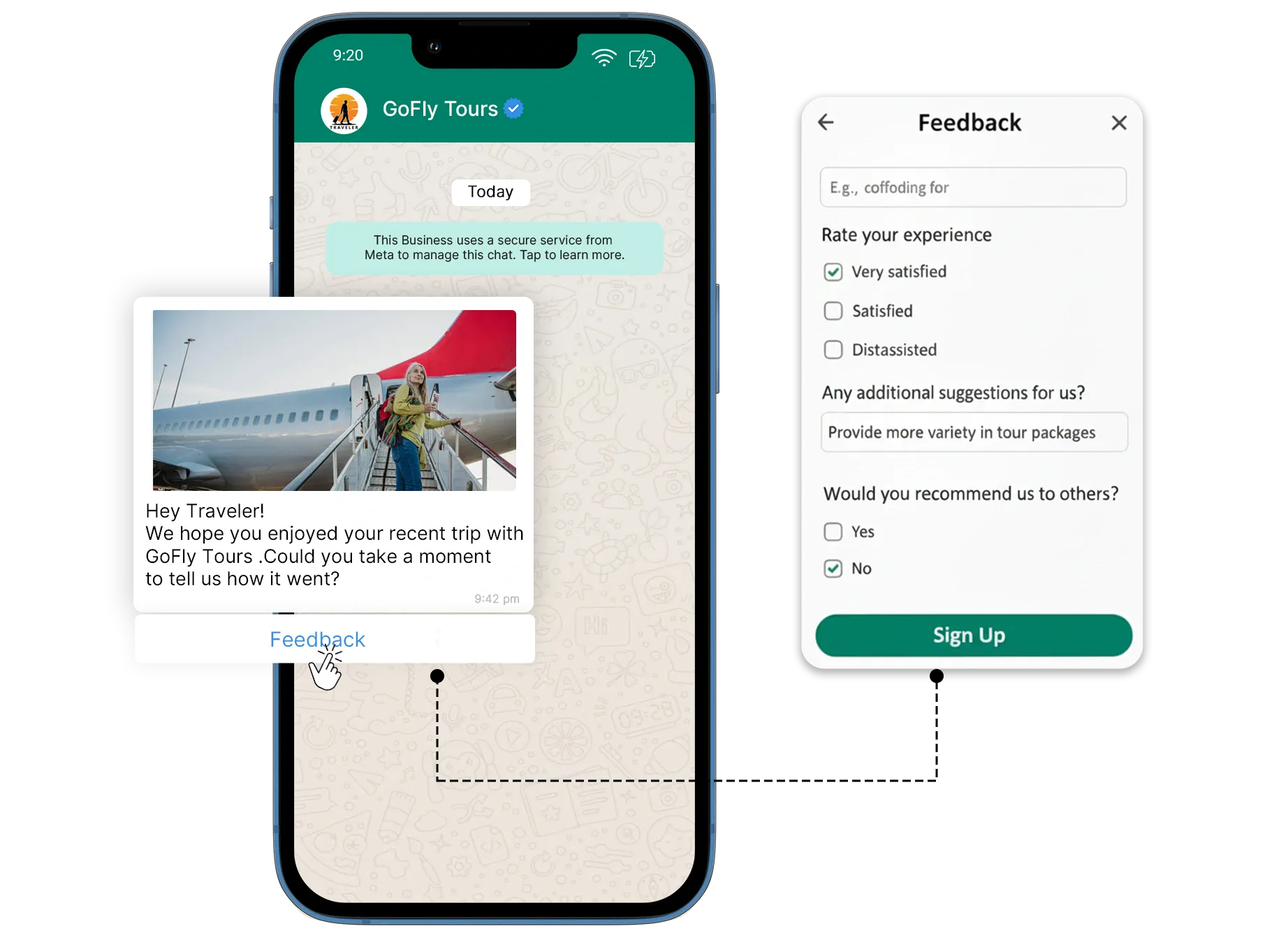 Feedback and Surveys with WhatsApp Forms