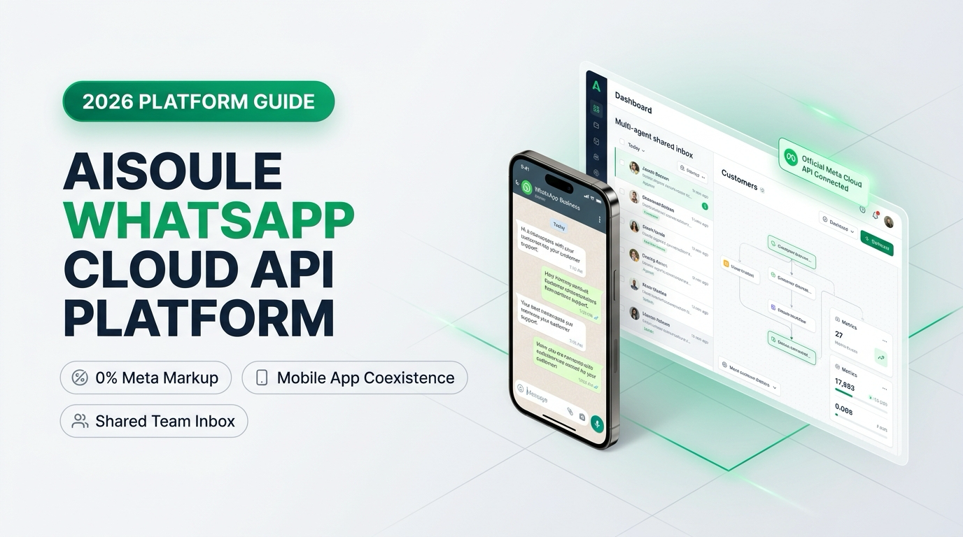 AIsoule WhatsApp Platform Guide: Coexistence, Zero Markup Billing, and Setup (2026)