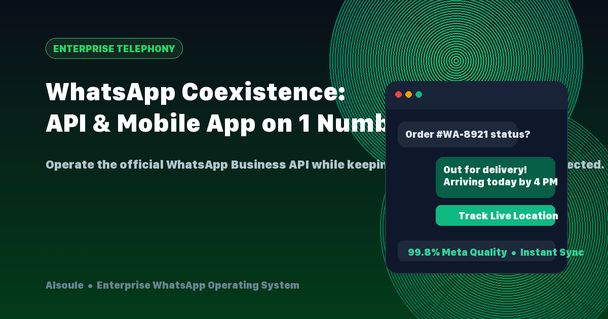 WhatsApp Coexistence Explained: Keep Your Number When Using the Business API