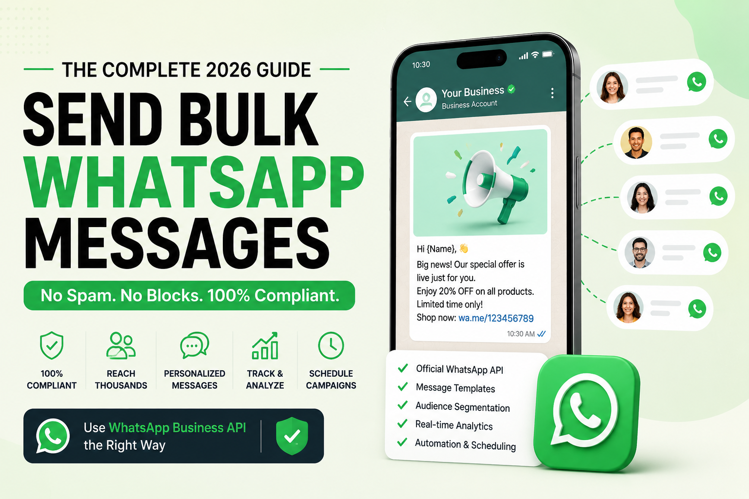 Send Bulk WhatsApp Messages: The Complete 2026 Guide (Without Spam or Account Blocks)