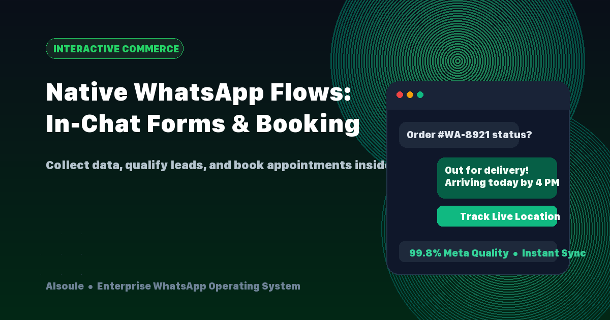 WhatsApp Flows: How to Build Interactive Forms, Surveys, and Menus Inside WhatsApp